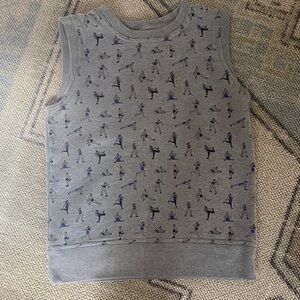 Oiselle sleeveless sweatshirt